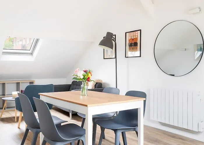 Appartement Agreable Et Spacieux 2 Chambres 2 Sdb - Lille